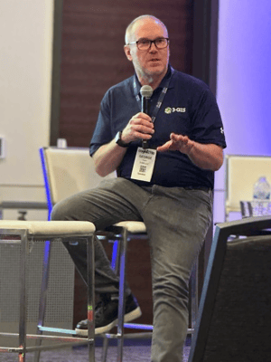 George Hughes presenting at Connected America 2025