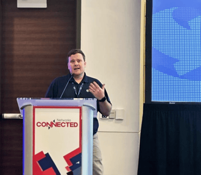 Dexter Thompson presenting at Connected America 2025