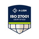 A-LIGN ISO 27001 badge
