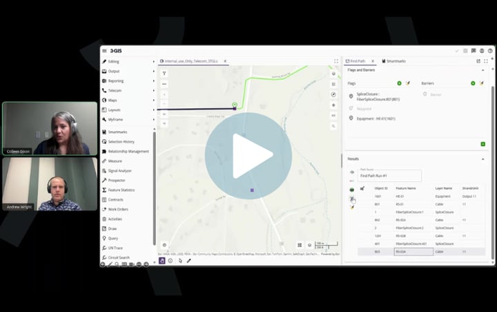 Operationalizing Esri's Telecom Domain Network Image