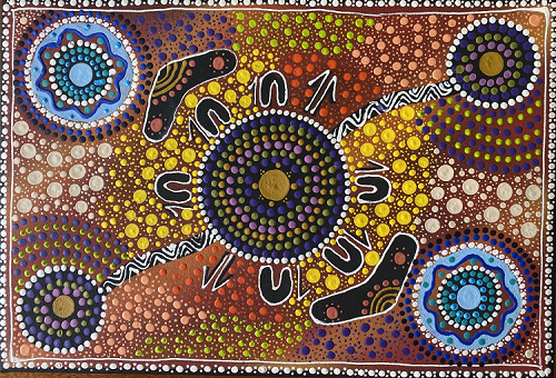 Kangaroo Dreaming - Lee Rehardt, Queensland, 2023