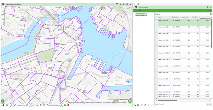Using custom cost per foot polygons in 3-GIS | Web