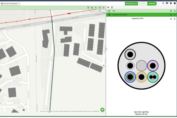 Duct space visualization in 3-GIS | Web