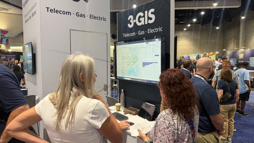 3-GIS demo kiosk at the 2026 Esri UC